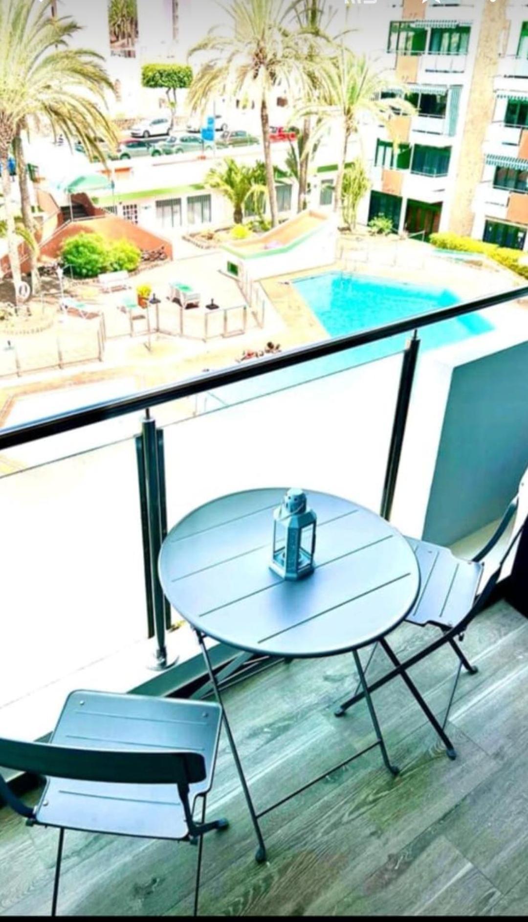 Fm Beach Home - Renovated Apartment With Swimming Pool Near Maspalomas Dunes & Beach Playa del Ingles  Bagian luar foto