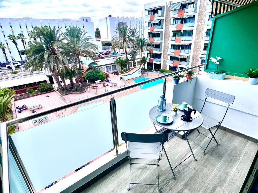 Fm Beach Home - Renovated Apartment With Swimming Pool Near Maspalomas Dunes & Beach Playa del Ingles  Bagian luar foto