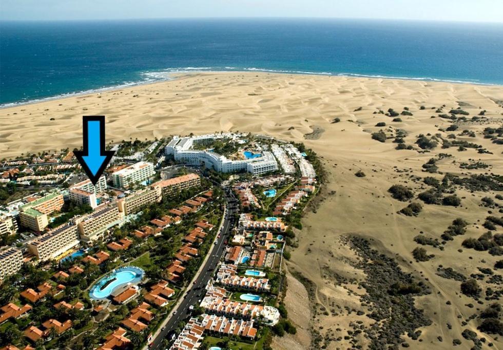 Fm Beach Home - Renovated Apartment With Swimming Pool Near Maspalomas Dunes & Beach Playa del Ingles  Bagian luar foto