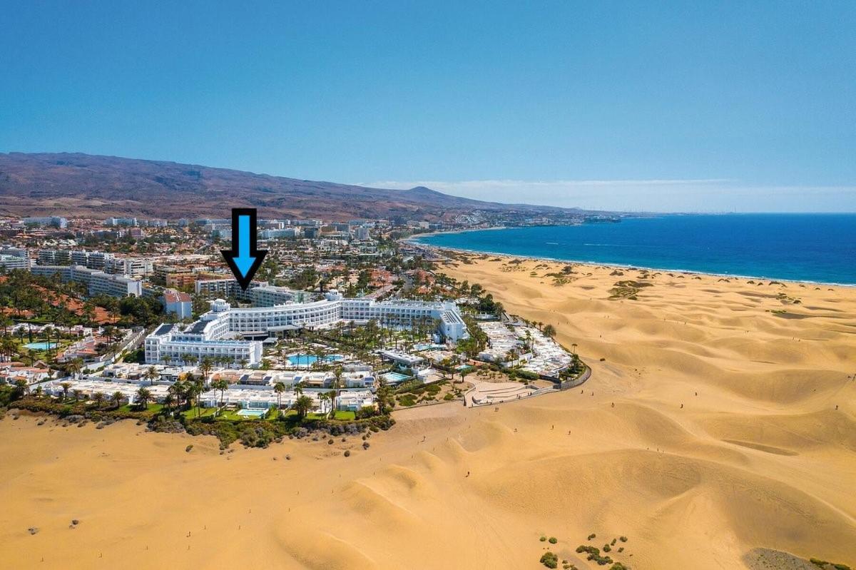 Fm Beach Home - Renovated Apartment With Swimming Pool Near Maspalomas Dunes & Beach Playa del Ingles  Bagian luar foto